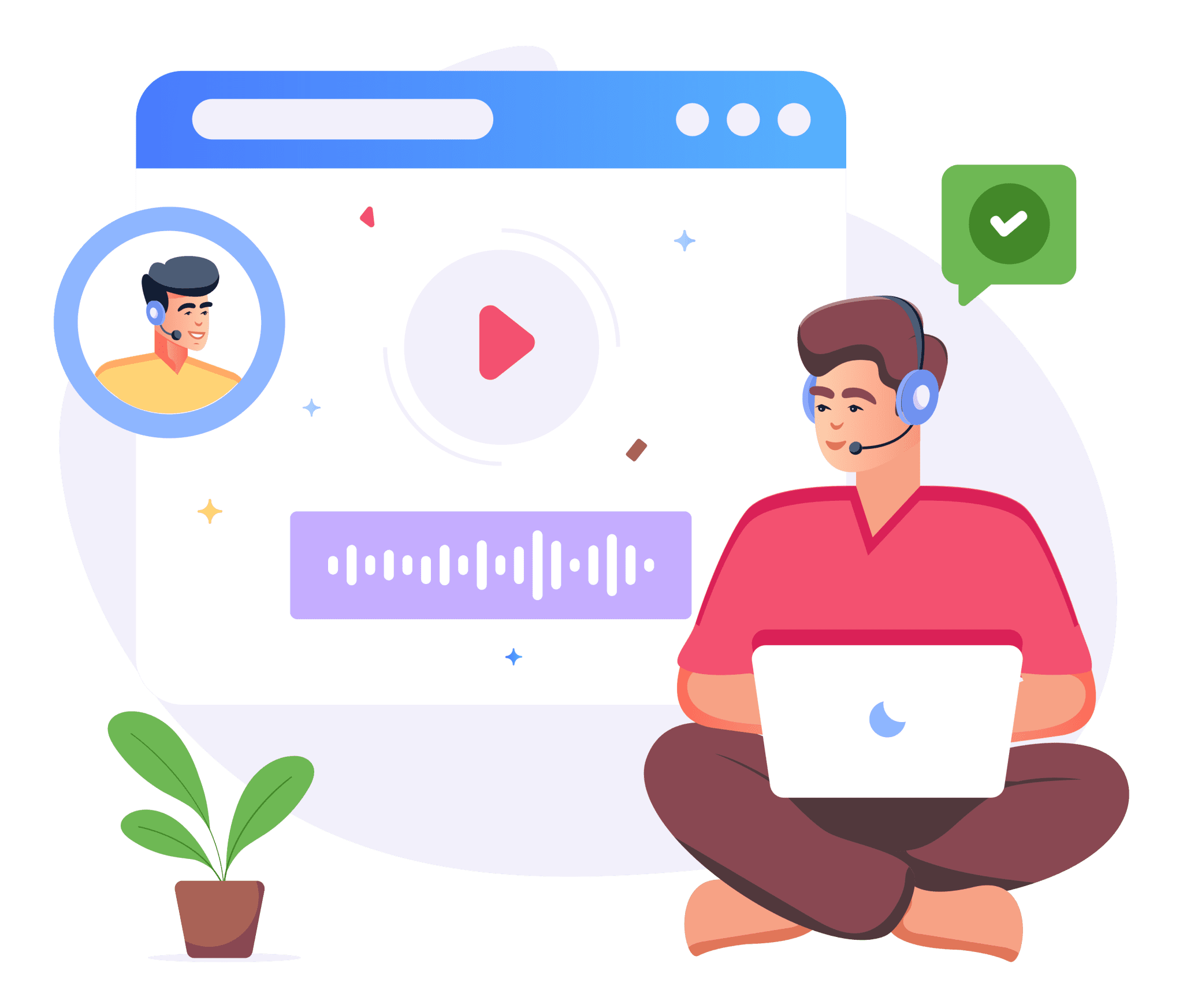 Support Illustration